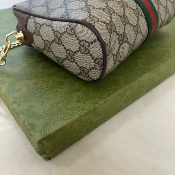Gucci Beige and Brown Crossbody Bag - Picture 6 of 14